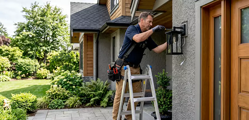 Outdoor and Exterior Light Fixture Installation in Smyrna