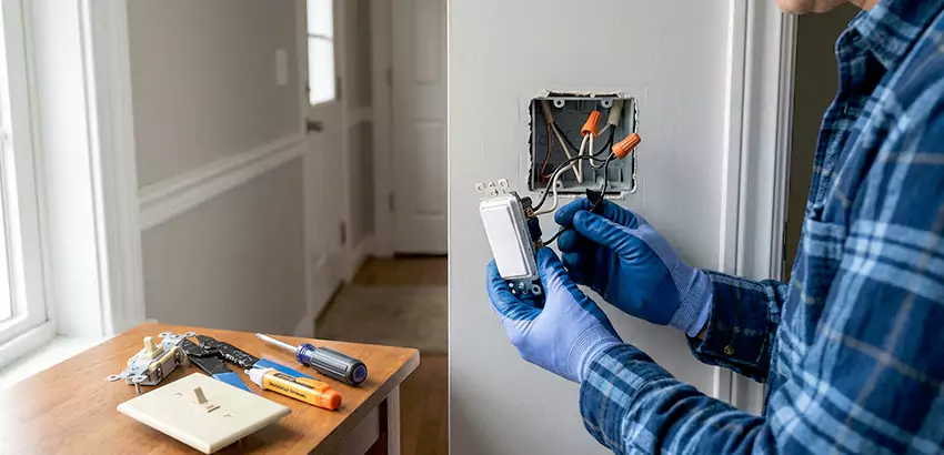 Motion Sensor Light Switch Replacement in Smyrna