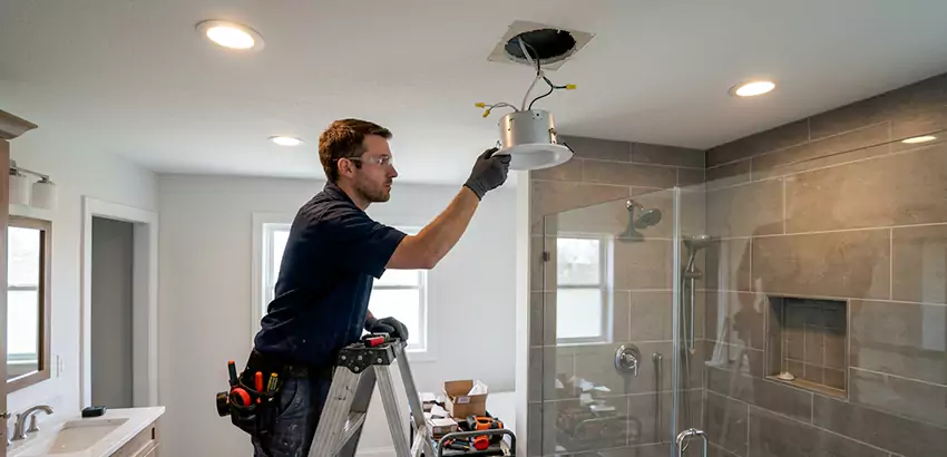 Bathroom and Shower Recessed Lighting Installation in Smyrna