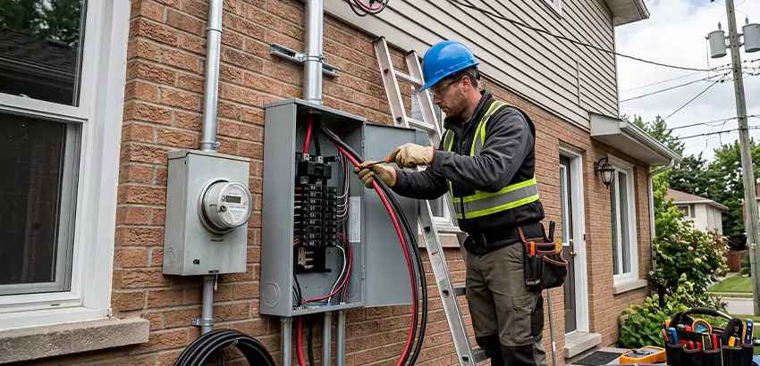 Outdoor Subpanel Installation in Smyrna