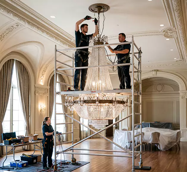 Professional Chandelier Installation: Your Local Fixture Team in Smyrna, TN